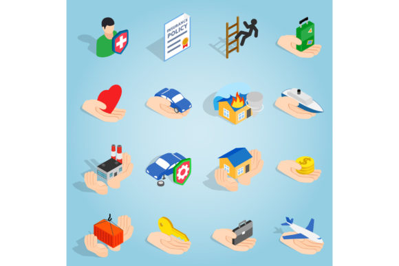 Bringing Depth to Digital Trust: The Power of Isometric 3D Insurance Icons