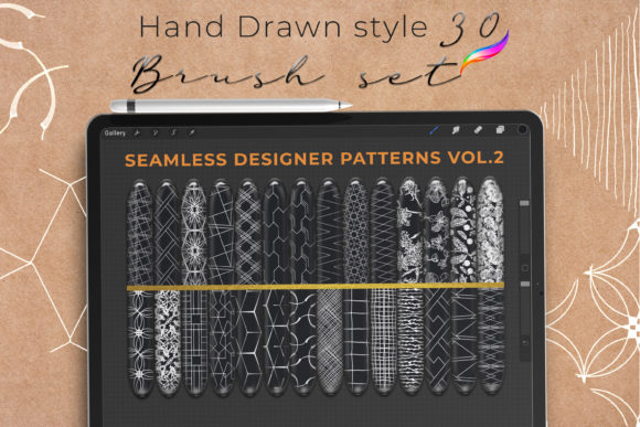 Elevate Your Art with Geometric Patterns for Procreate