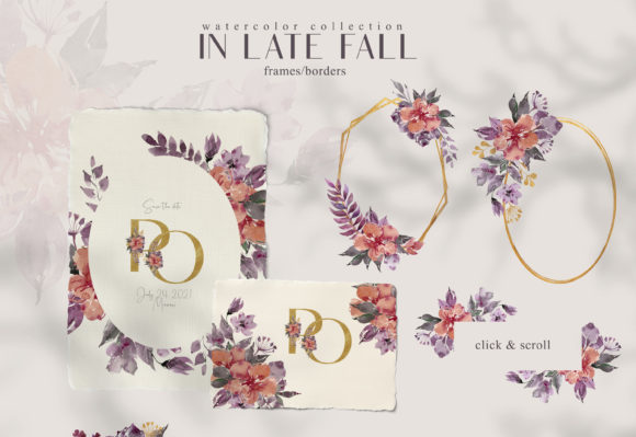 Elevating Brand Aesthetics: The Strategic Value of Watercolor Gold Floral Frames in Modern Design