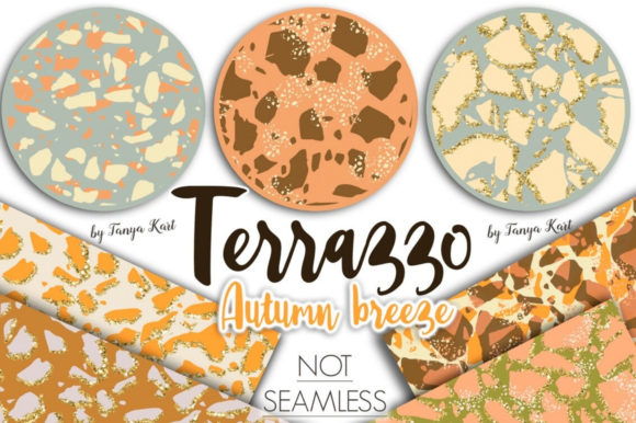 Embrace Fall Vibes with Terrazzo Autumn Breeze Pattern