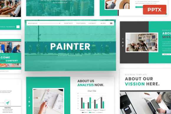 Evaluating the Painter PowerPoint Presentation Template for Creative and Professional Use