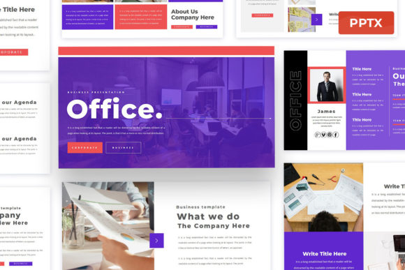 Maximizing Professional Impact with the Office Business Powerpoint Presentation Template