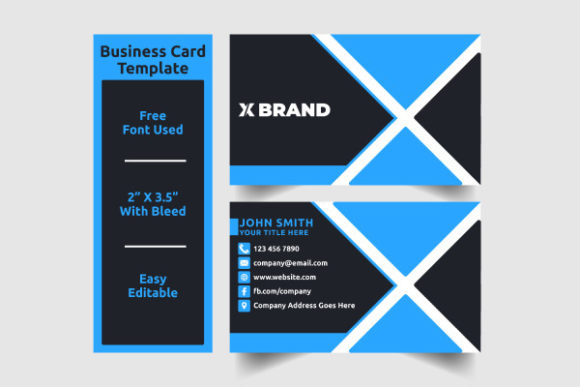 Modern and Simple Business Card Template for Everyone