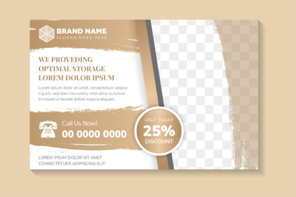 Strategic Brand Positioning with the Optimal Storage Horizontal Flyer Brown