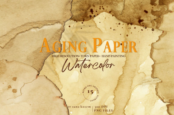 Strategic Texture: Leveraging Aging Paper Watercolor for Authentic Brand Communication