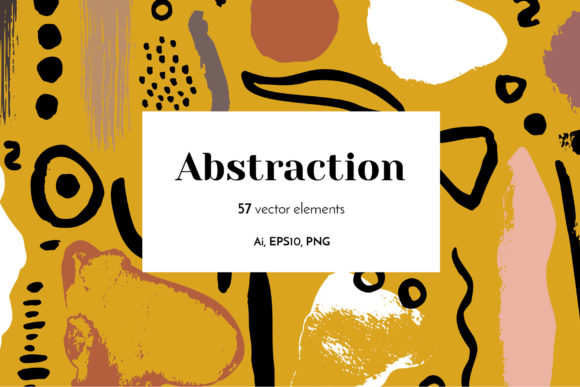 Strategic Visual Identity: Leveraging the Modern Abstract Collage Shapes Set for Brand Growth